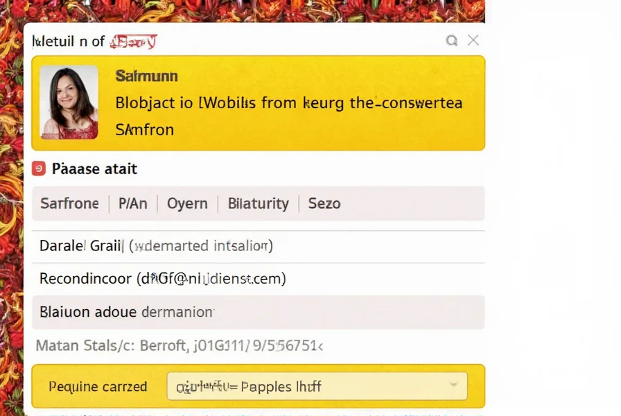 Comparison graphic showing search results for saffron on Threads versus other social platforms