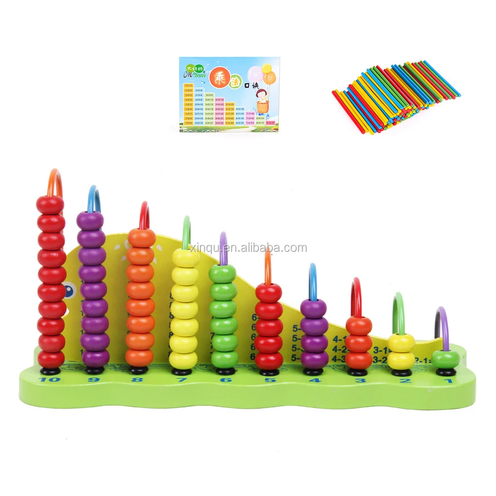 wooden counting toys