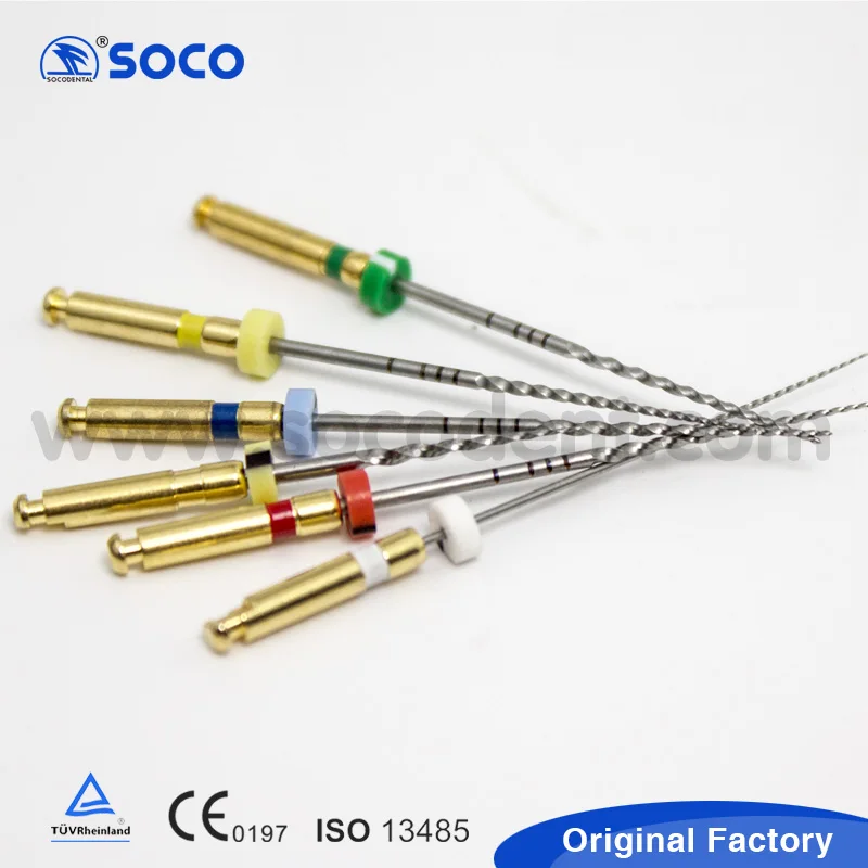 Soco 2015 Strong Flexible Dental File Root Canal Taper Endodontic File