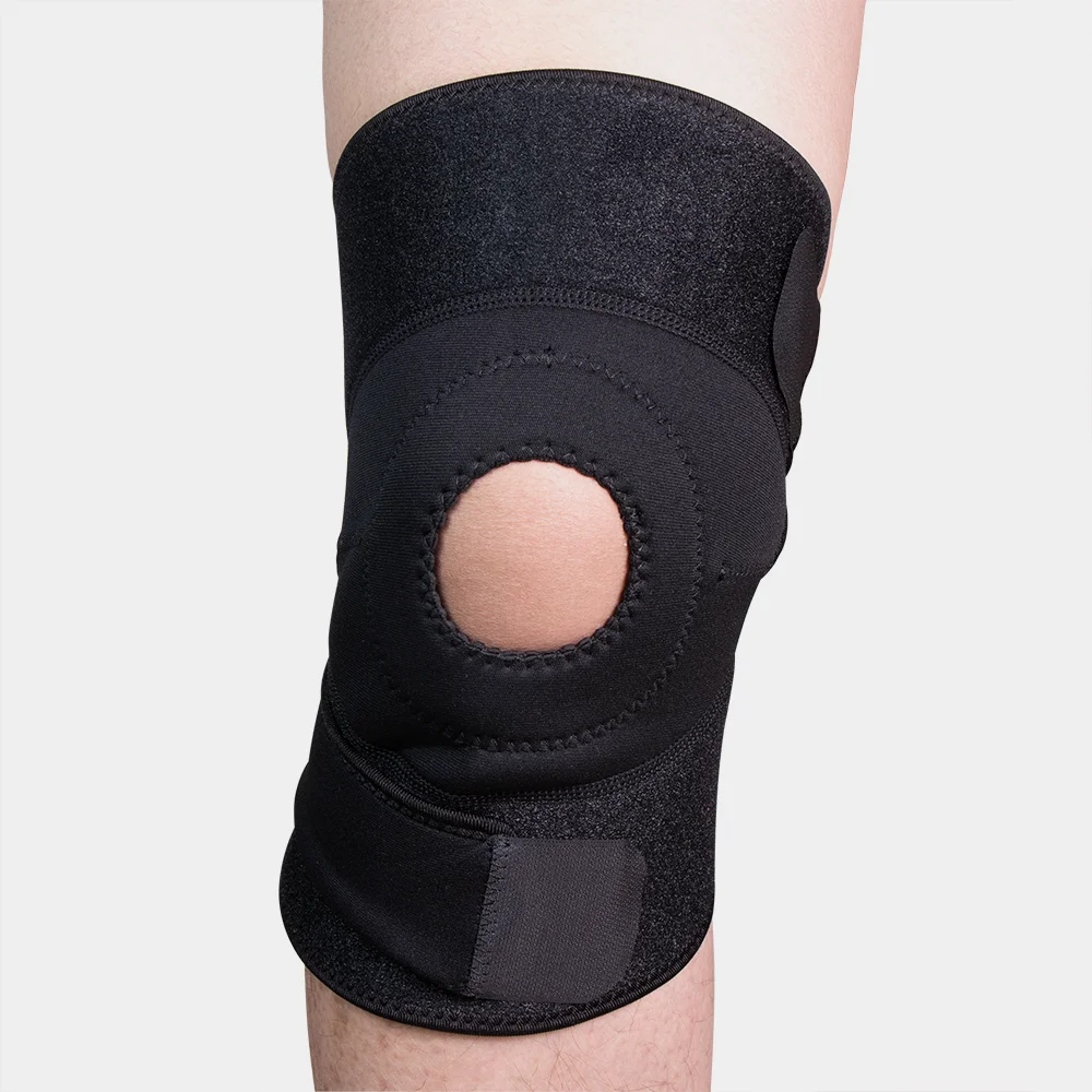 High Quality Adjustable Black Neoprene Arthritis Hinged Knee Support ...