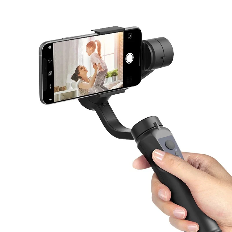 

Upgrade S5B 3 Axis Video Vlog Gimbal Camera Auto Face Tracking Mobile Handheld professional Stabilizers for Smartphone