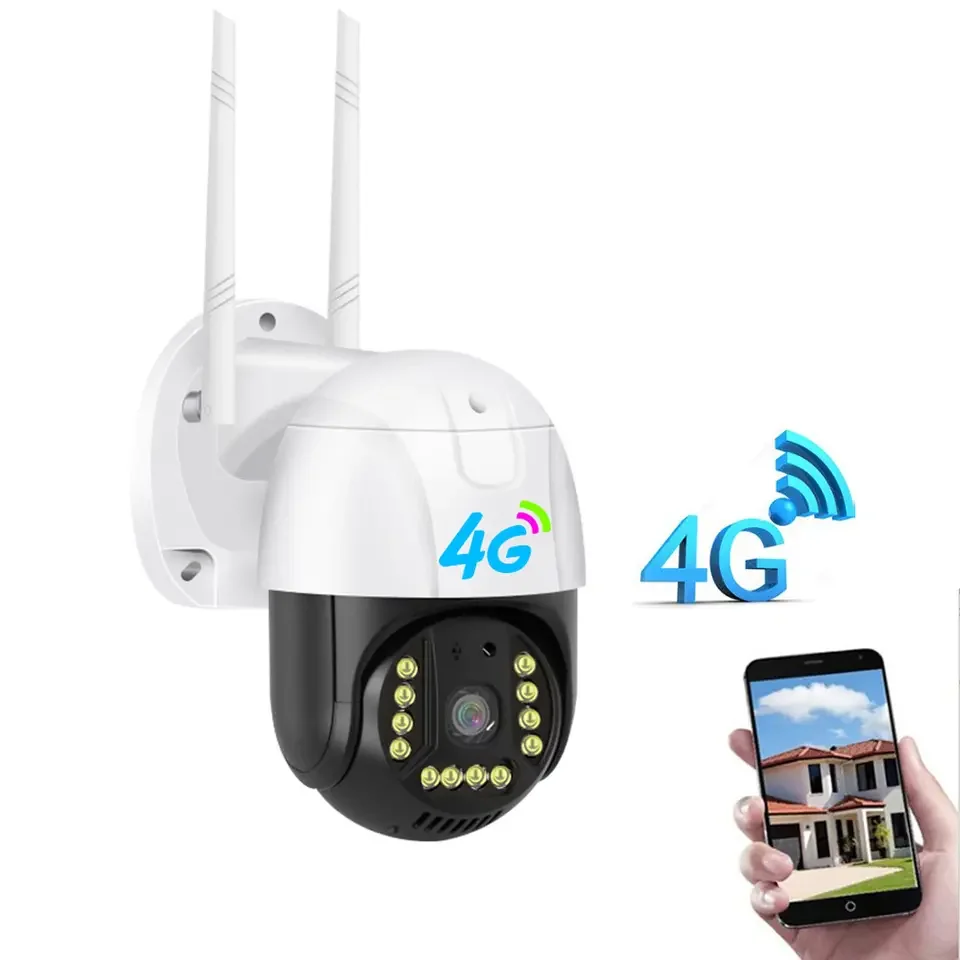 

IP66 outdoor 2.8 inch ptz camera 4g security camera colorful IR night vision 3MP auto tracking PTZ 4g cameraPopular