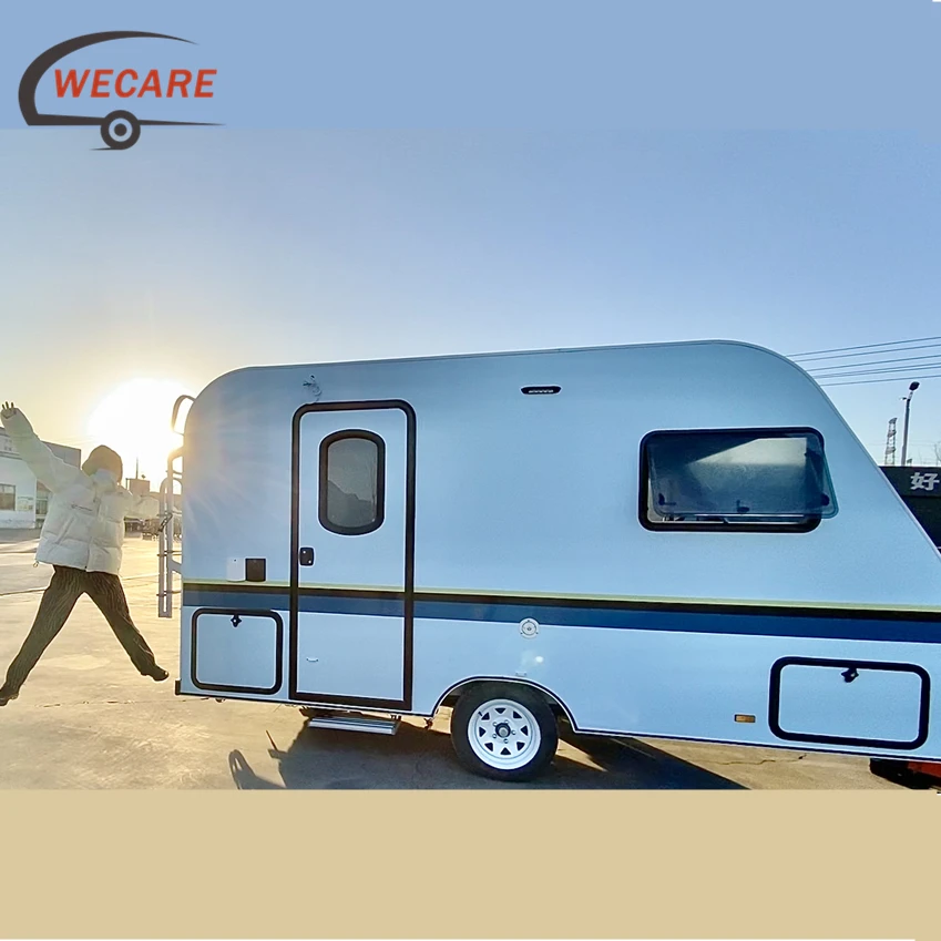 

Wecare EEC valid RV caravan travel trailer camper airstream trailer, Customized