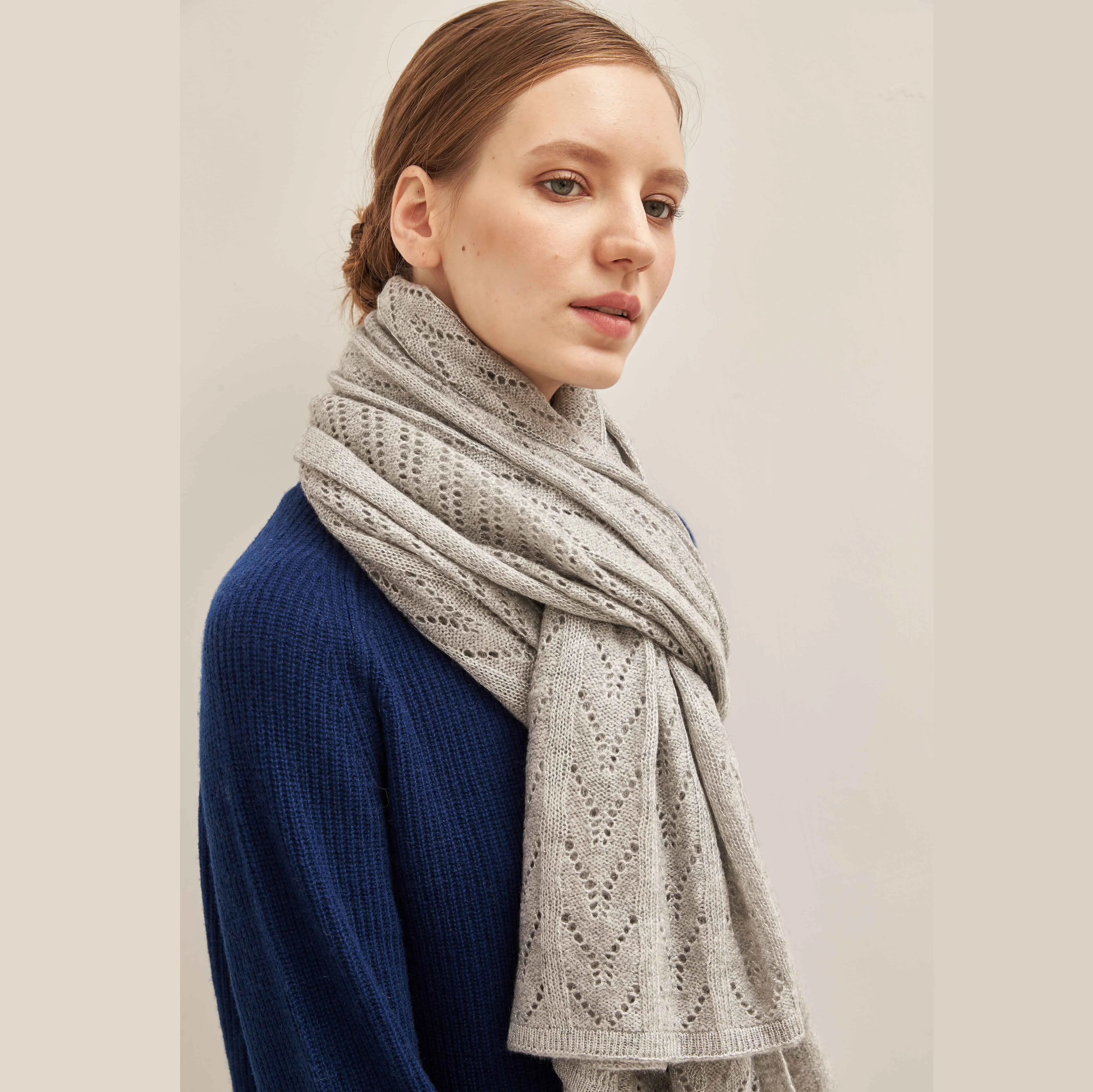 inner mongolia oem custom high quality winter cashmere 100%