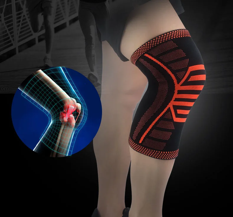 

Hot Sell Basketball Sports Functional Compression Sleeve Knee Brace