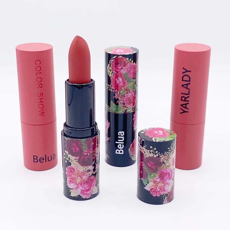 

Best Quality Luxury Brand Vegan Cruelty Free Kissproof Nude Private Matte Cream Lipsticks