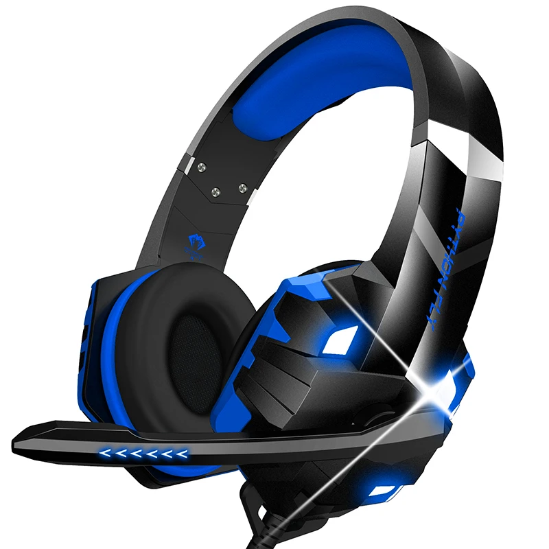 

Free Sample Auricular Vinpie Gaming Headphones For Xbox One With 7.1 Surround Sound PC Headset With Mic Light Over Ear Hea