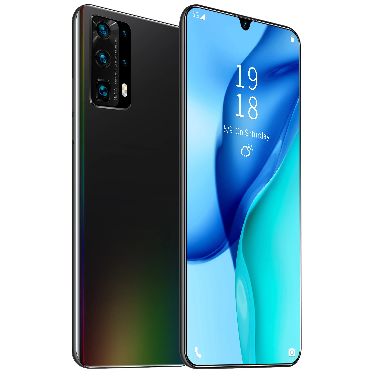 

whosale Full View Display AI Camera 4G Mobile phone 75 uk used phones, Black blue white