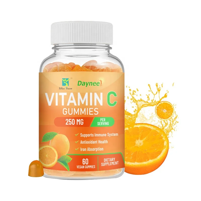 

Vitamin C Gummy Skin Hair Growth Biotin Vegan Pre Workout Vitamin C Gummies for Kids Supplements vitamin c gummies