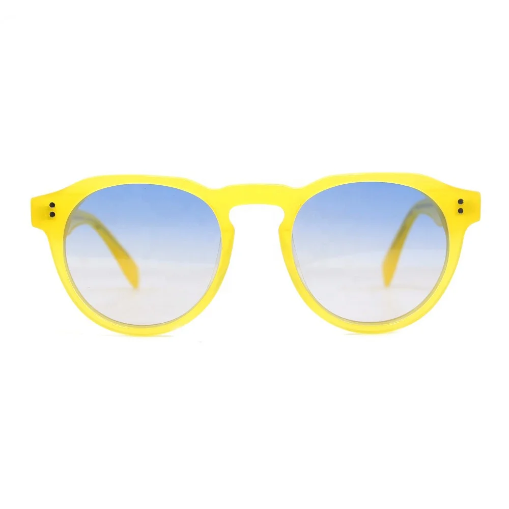 

95234 2019 Fashion Europe Design On Sale Custom Logo Acetate Sunglasses, 7 colors