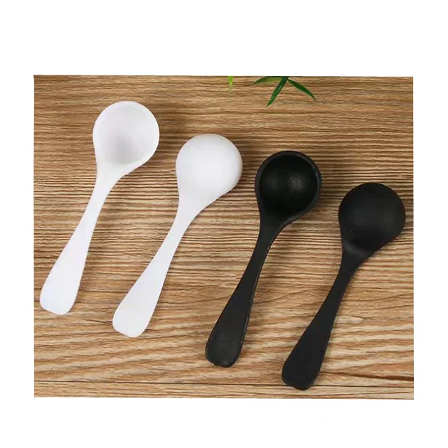 

0.5g 1ml disposable plastic measuring spoon, 60mm plastic salt spoon, mini powder scoop