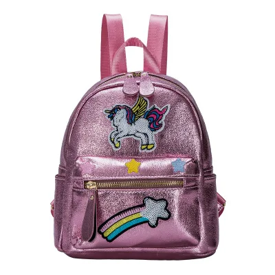 

Fashionable Girls Unicorn School Bags backpack for girls,holographic small school backpack for girls trendy