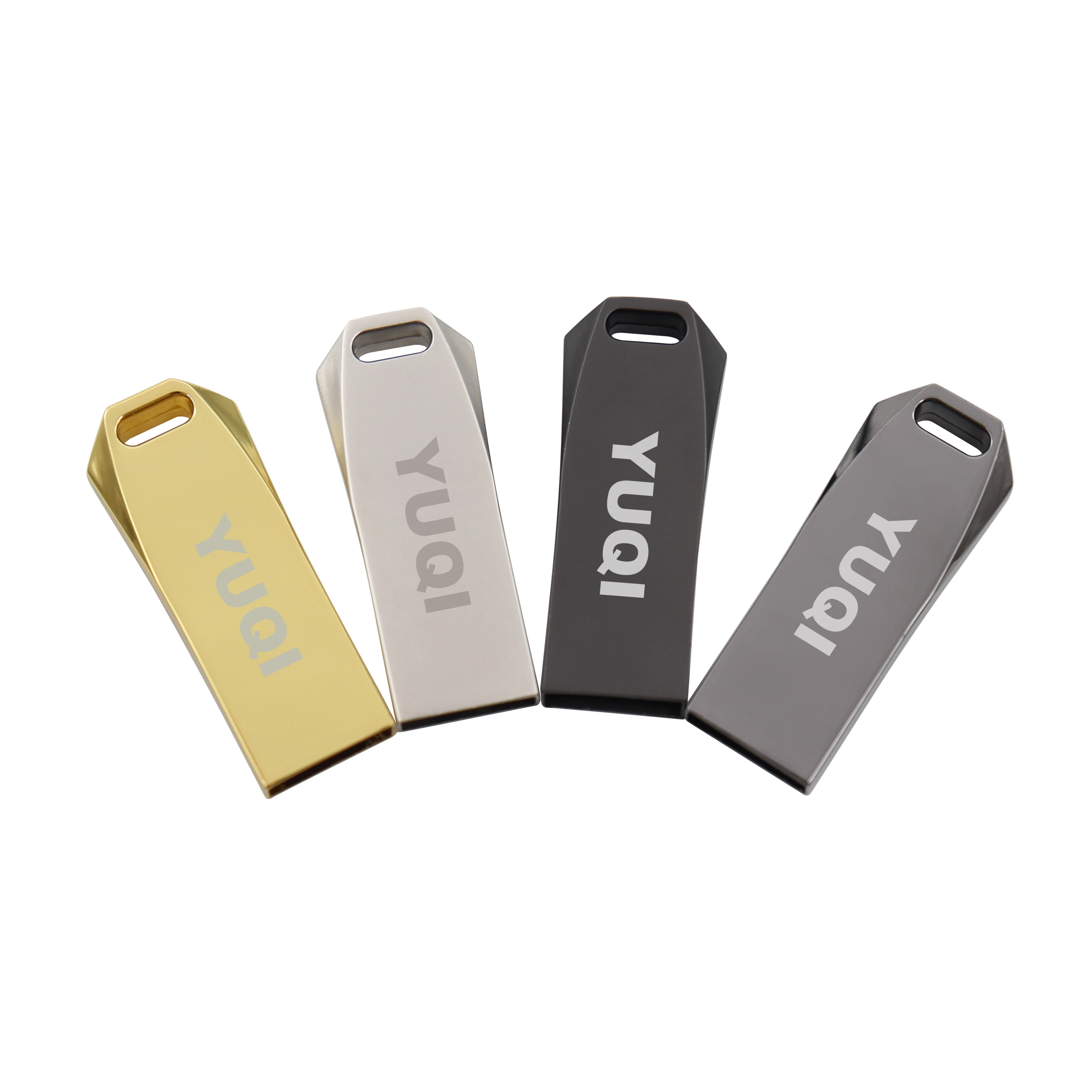 

New Design Model Metal USB Flash Drives Memory Sticks 16GB 4GB 64GB LOGO Personalized Popular Design 2GB 16GB Pen Drives