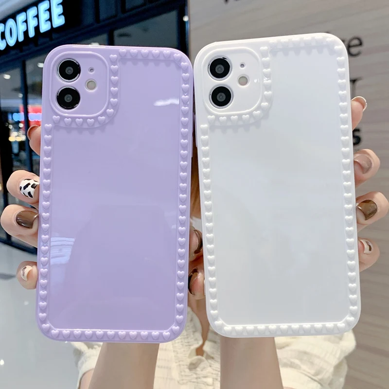 

For iPhone Case Candy Color Shockproof Silicone Cover for iPhone X XS XR 12 Pro Max Cell Mobile Phone Case for iPhone 11 Case