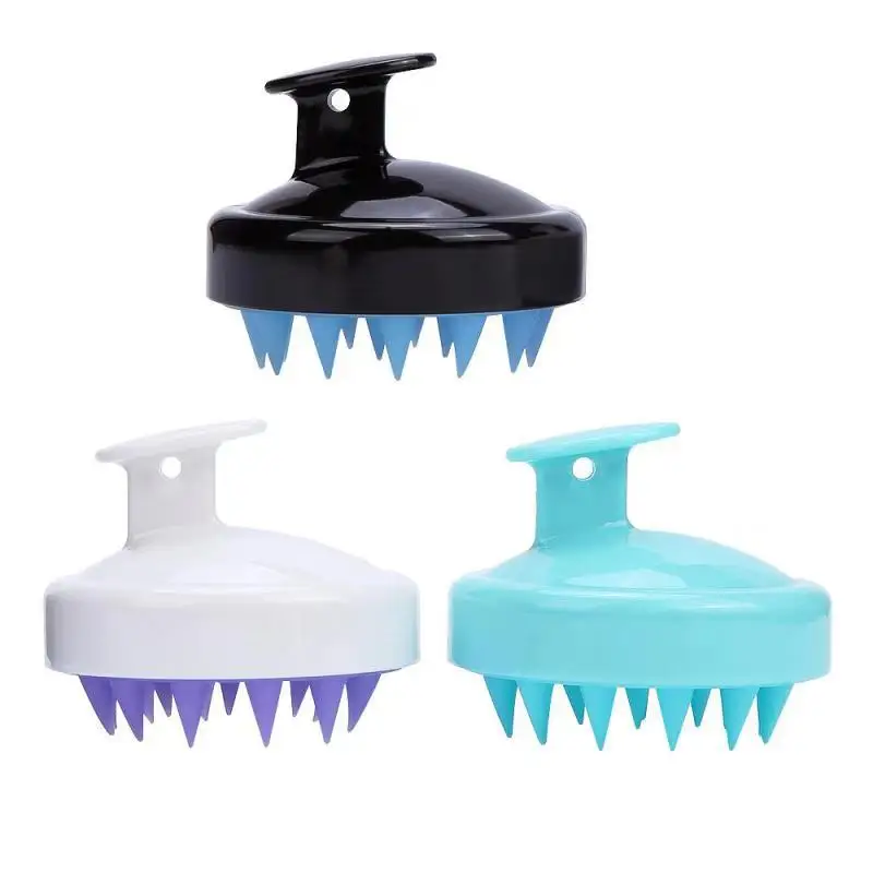 

2021 Hot Sale Salon Soft Silicone Hair Scalp Massager For Women And Men, Multicolor