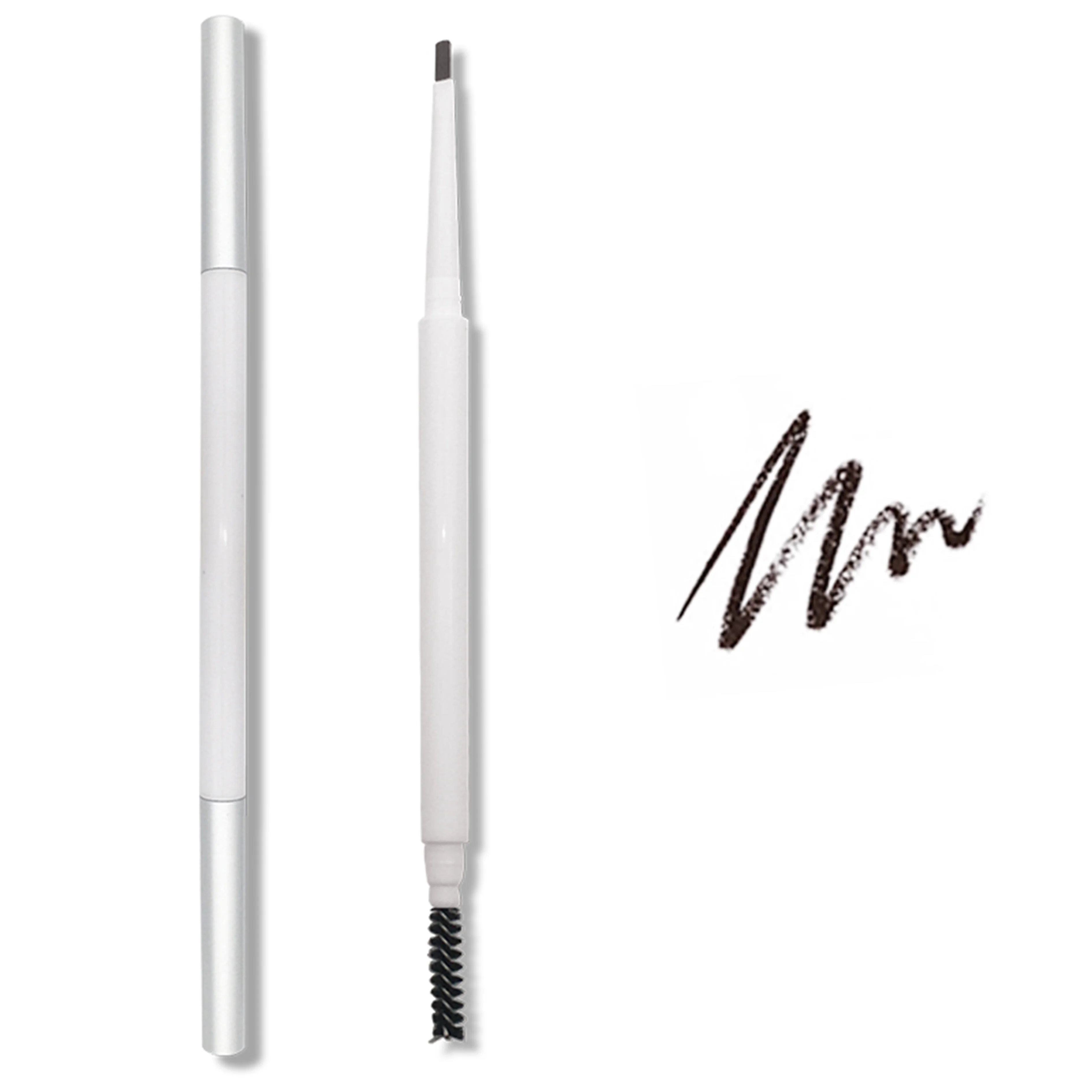 

Factory hot sale eyebrow pencil brown 3d 2 in 1