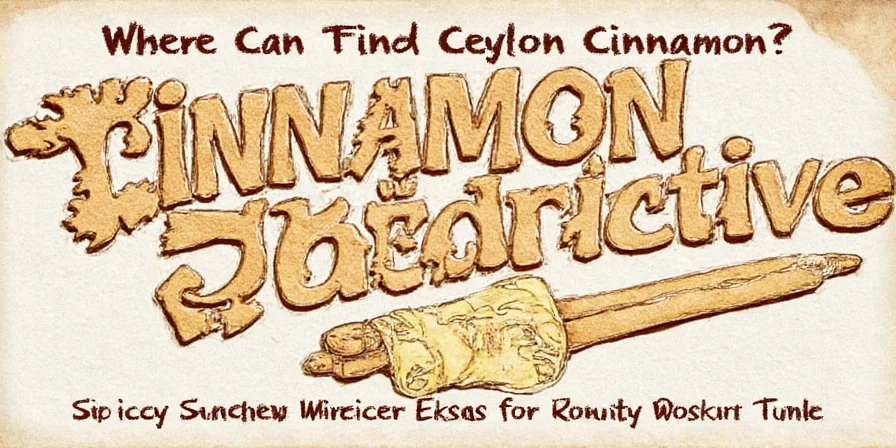 Cinnamon Detective: Where Can You Find Ceylon Cinnamon? (A Spicy Treasure Hunt for Your Kitchen)