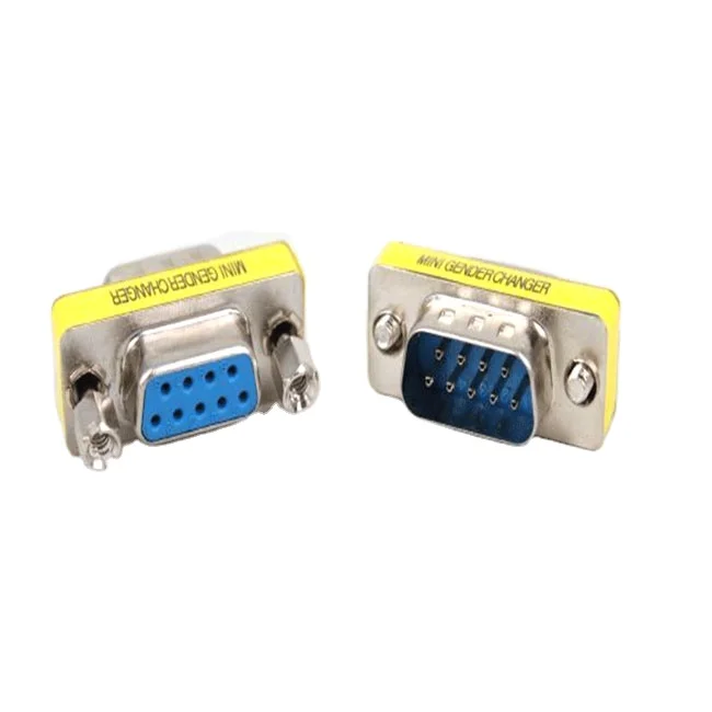

9-pin DB9 female serial male / female micro VGA converter connector adapter coupler