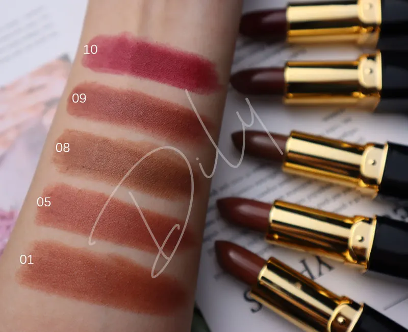 

Private Label Cosmetics Wholesale Matte Lipstick lip lipner set