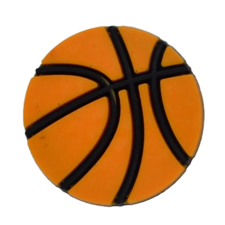 

Sport style factory price new design soft pvc croc decoration basketball shoe charms for croc, Custom