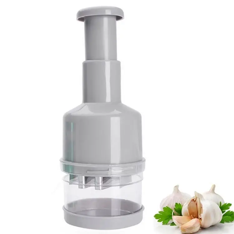 

Amazon Hot Selling Eco-friendly High Quality Kitchen Accessories Gadgets Hand Press Onion Garlic Vegetable Cutter Onion Chopper, White