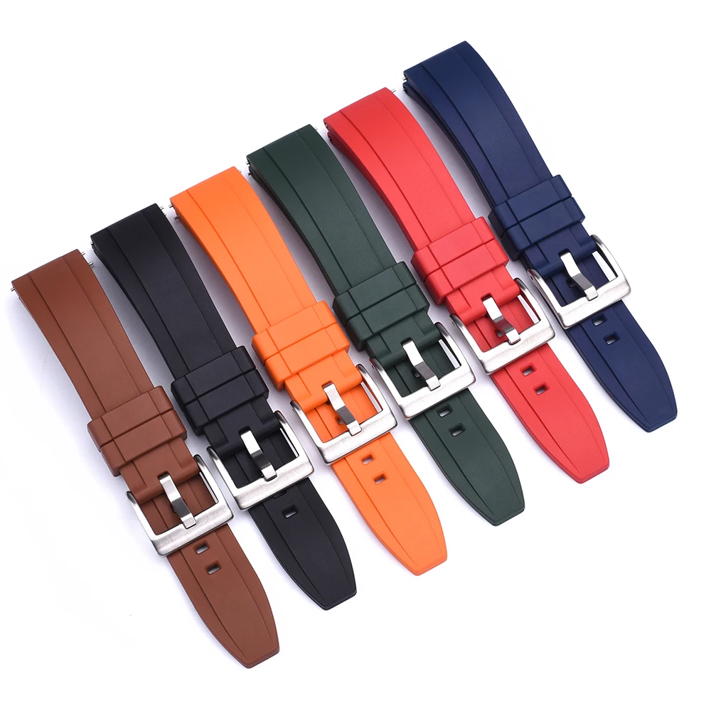 

JUELONG Popular Ultimate Rubber Watch Strap 20mm 22mm Sport FKM Rubber Replacement Watch Strap