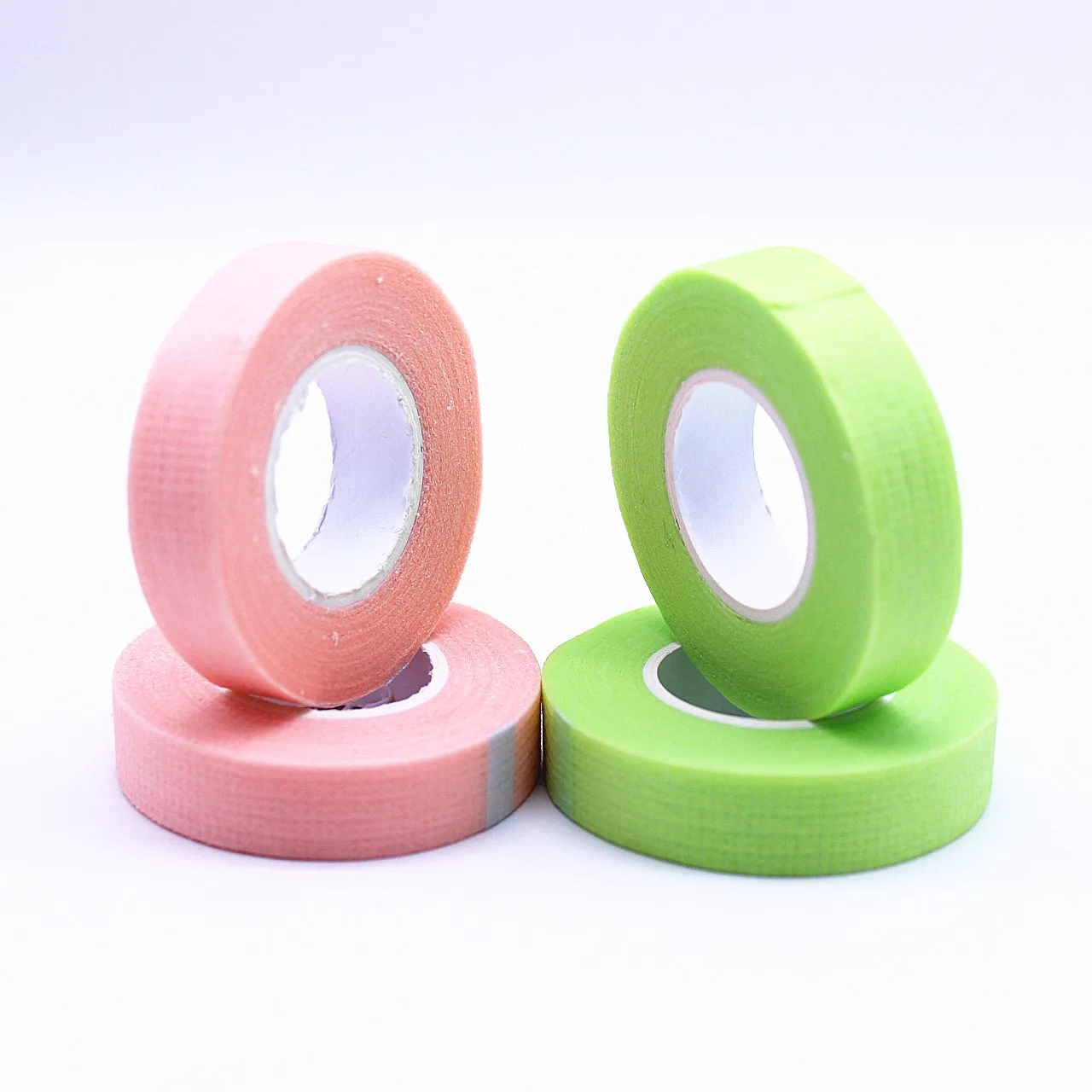 

lava beauty Non-woven Fabrics Tape Pink/Green Lint Free eyelash extension tape eyelash extension micropore tape