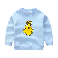 

Baby boys sweater plus velvet one-piece cartoon blouse and warmful for child toddler girl long shirt