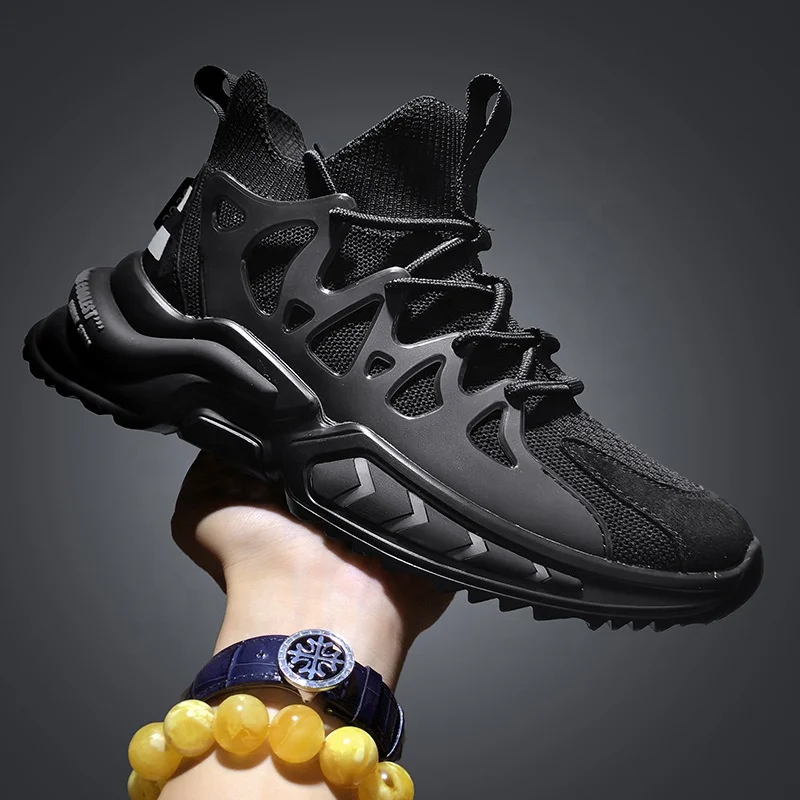 

Wholesale 2021 new men's shoes fashion sneaker slow walking casual shoes