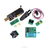 EEPROM Flash BIOS USB Programmer CH341A+SOIC8 Clip+1.8V SPI Flash Memory SOP8 DIP8 Adapter+SOIC8 Adapter SOP8 TO DIP8 Burner Kit