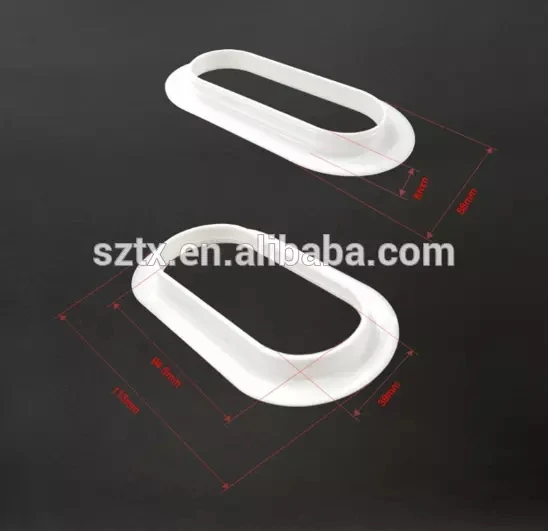 109mm Black Color Style Carry Plastic Handle For Carton Box Carrying