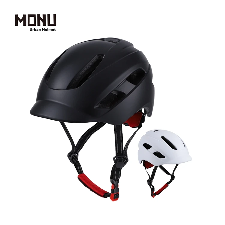 

Hot Sale Factory Adults Electric Bicycle helmet with USB LED Light Scooter Helmets, 6 colors