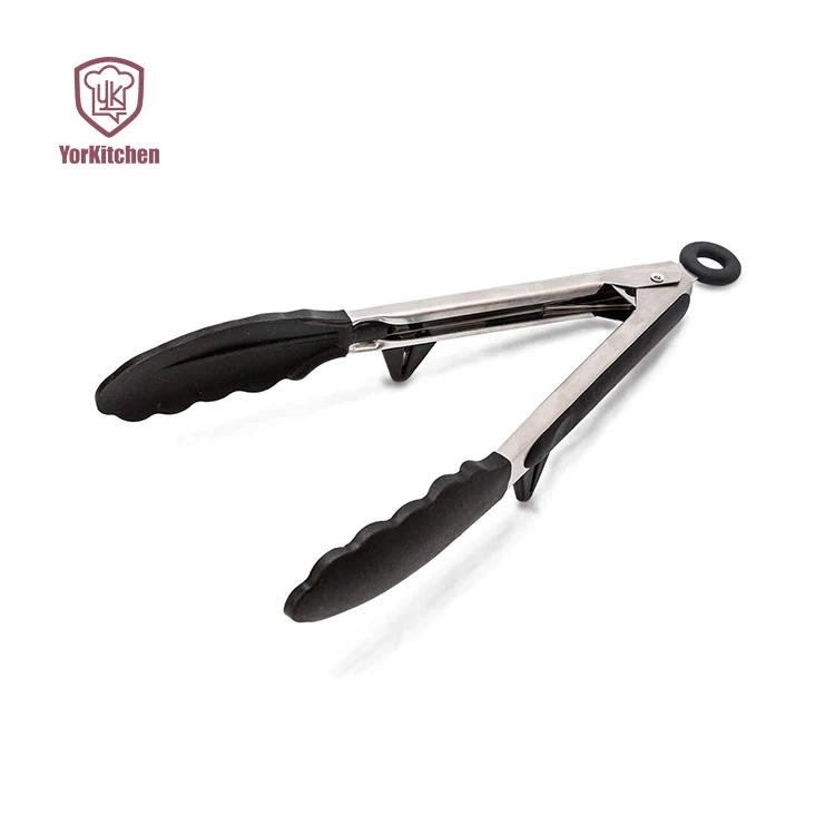 

BBQ Silicone Tongs Premium Tongs for Cooking BBQ, Grilling Heavy Duty BPA Free