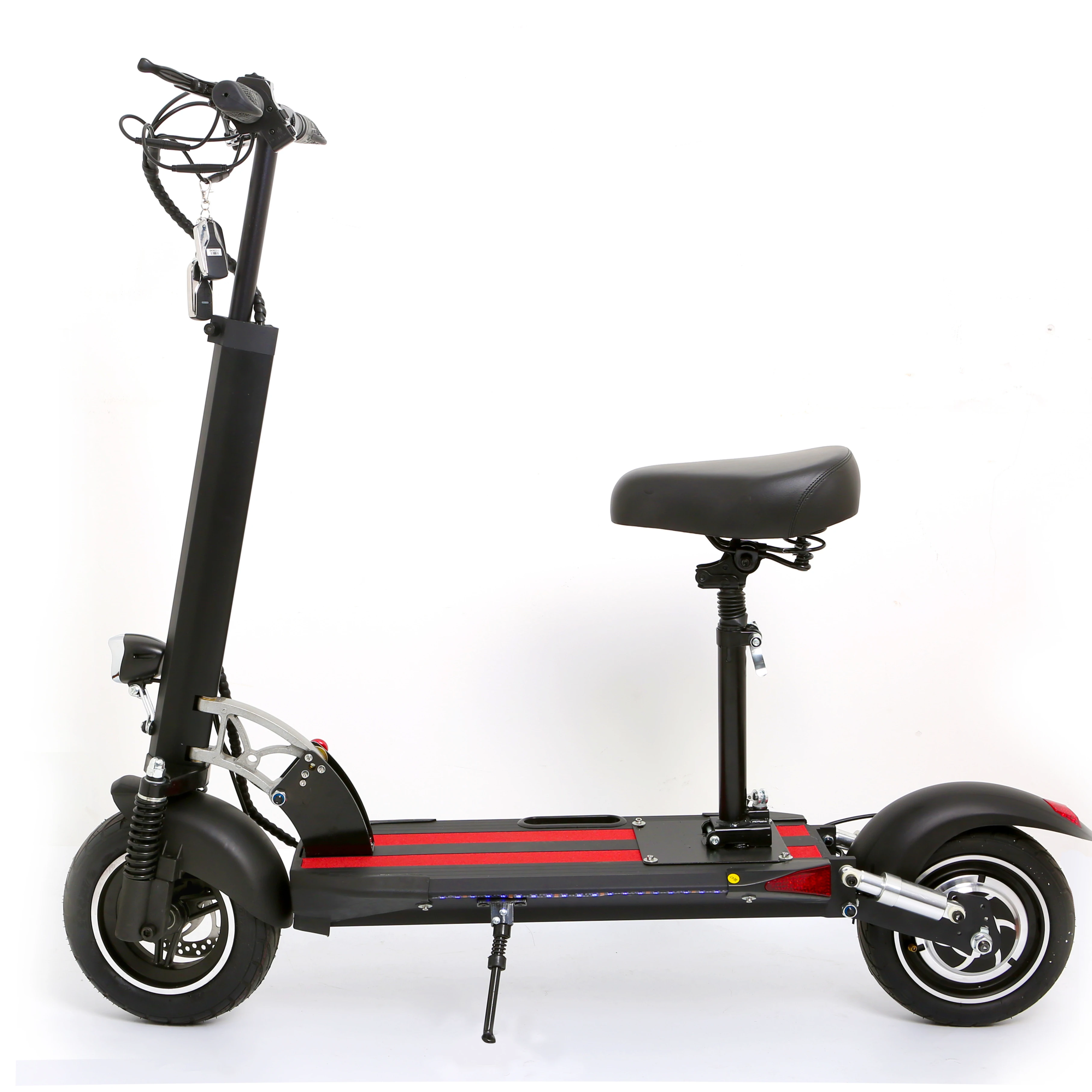 

Off Road 10 Inch Fat Tire Electric Scooter Adult 50 km Long Range Hot Selling Folding Electric Scooter With Seat EU UK Warehouse