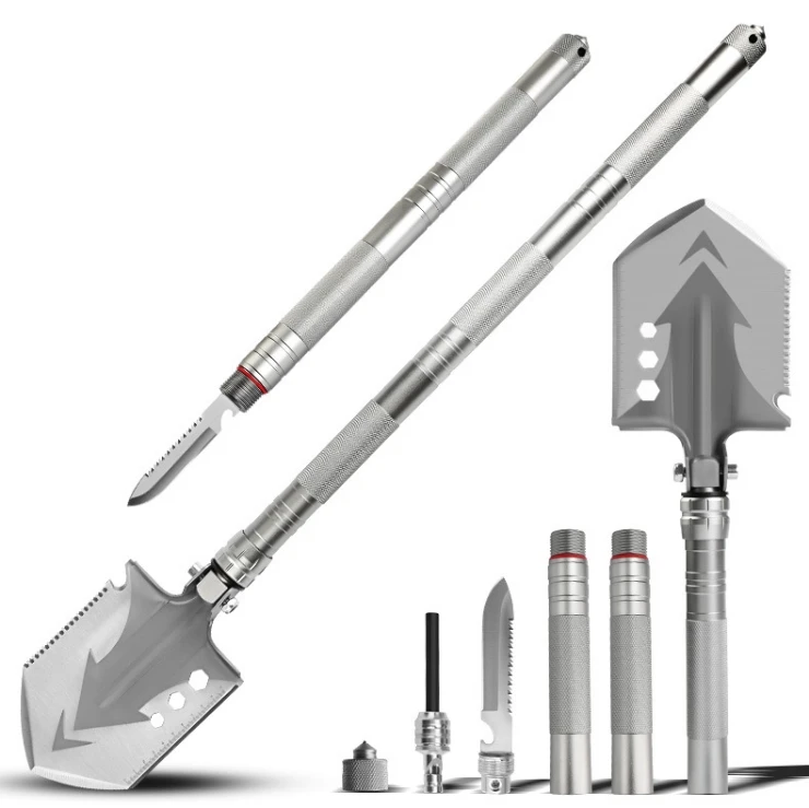 
Multi functional engineering shovel folding military shovel military shovel camping tool 
