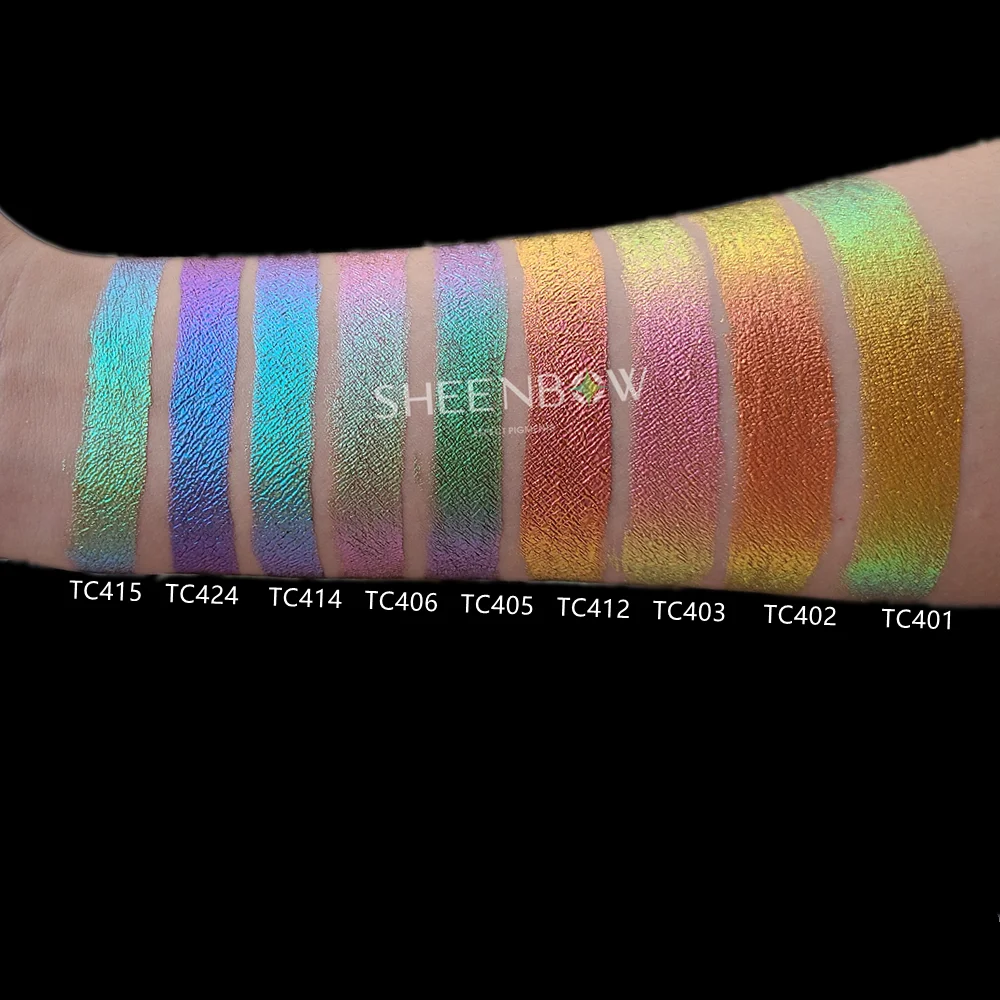 

Beautiful Color Changing Liquid eye shadow cosmetic effect powder