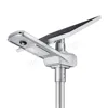 outdoor lampara all in one DC adjustable panel garden solar pole lights solar led street lights