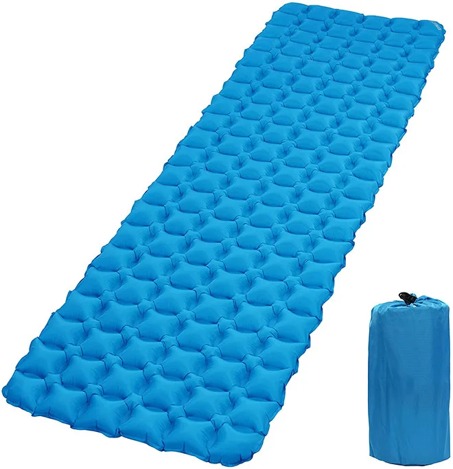 

backpacking portable travel hiking air camping sleeping pads