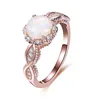 fashion amazon wish white brass Gold Plated wedding belly synthetic opal ring