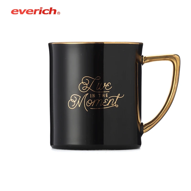 

Everich Free sample hot sale custom stainless steel enamel camping mug, sublimation enamel cup with your logo, Customized colors acceptable