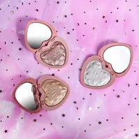 

Low Price Heart Shape High Pigment Diamond Highlighter Makeup Custom Logo Private Label Palette