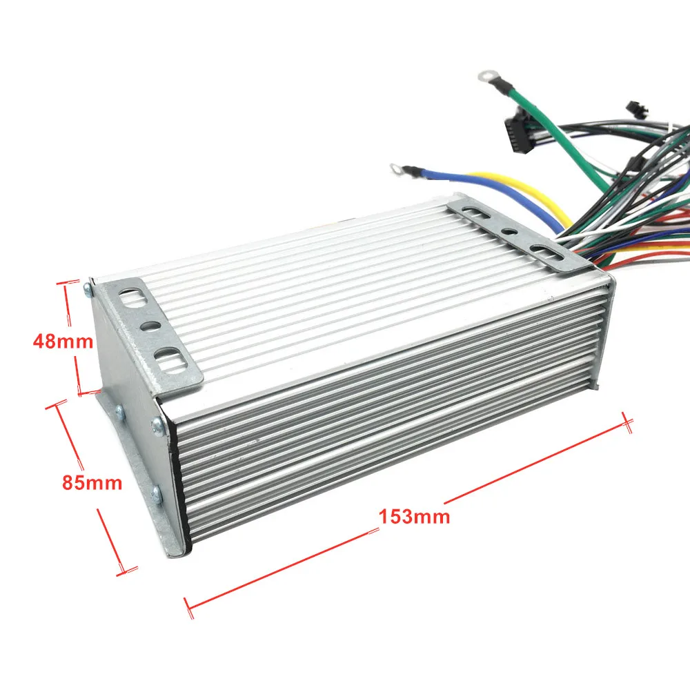 

60v Electric Scooter Dual Motor Speed Controller Scooter Accessories 60v 45amps Electric Scooter Controller, Black