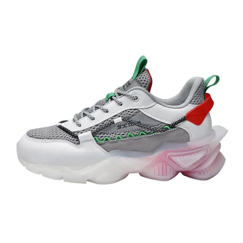 

New Wholesale Customized Men's Fashion Sneakers Shoes Rubber Running Casual Shoes For Men