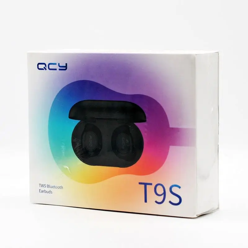 

2021 New QCY T2C/T1S headset with large capacity 800 mah battery case, 8 charges, 120 hours standby time tws earphone