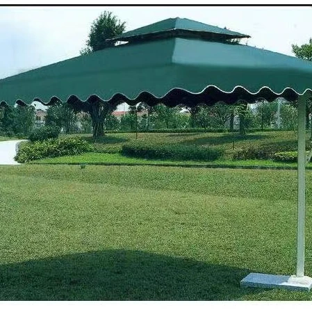 

High Quality Outdoor Hanging Cantilever Garden Beach Patio Sun Canvas Parasol Aluminum Waterproof Umbrella With Base