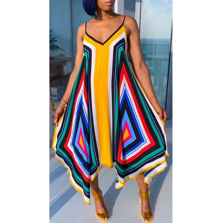 

Wholesale women's clothes ladies casual african print maxi dresses long
