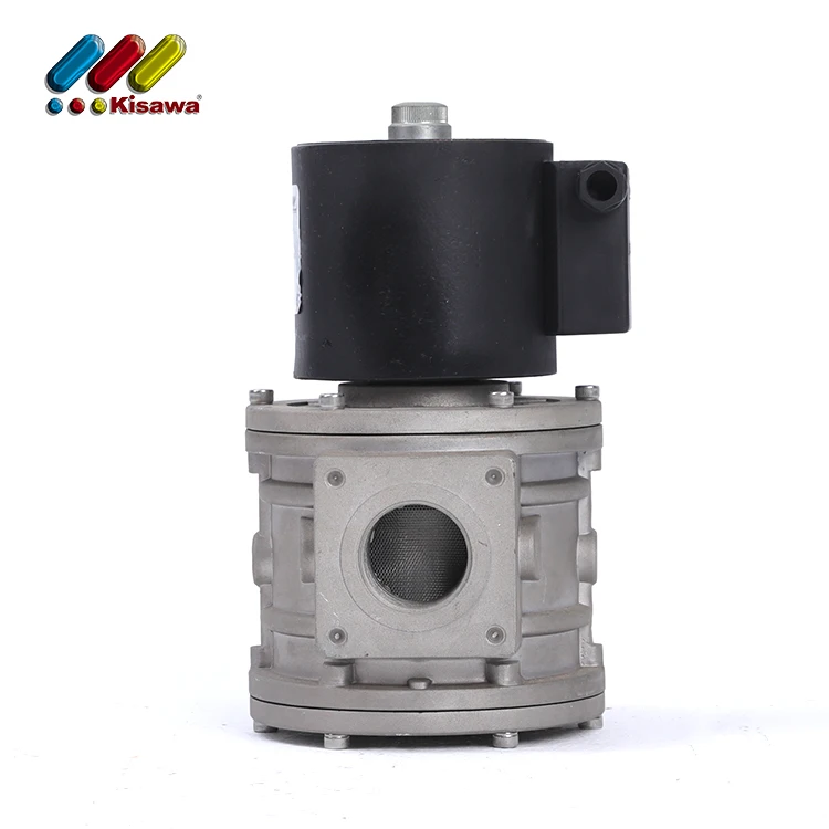 New design flanged natural gas magnet  valve