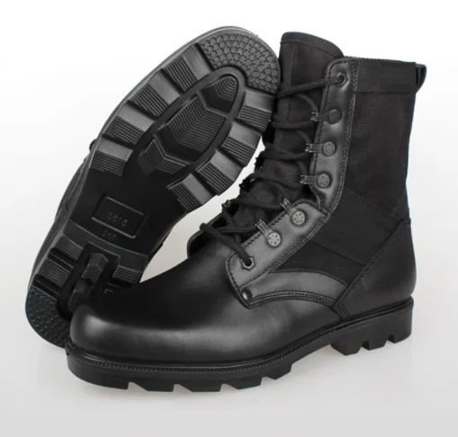 

Hot sales High-quality military tactical combat army boot, Customized color