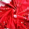 Plain style 100% polyester Flannel printed blanket fabric