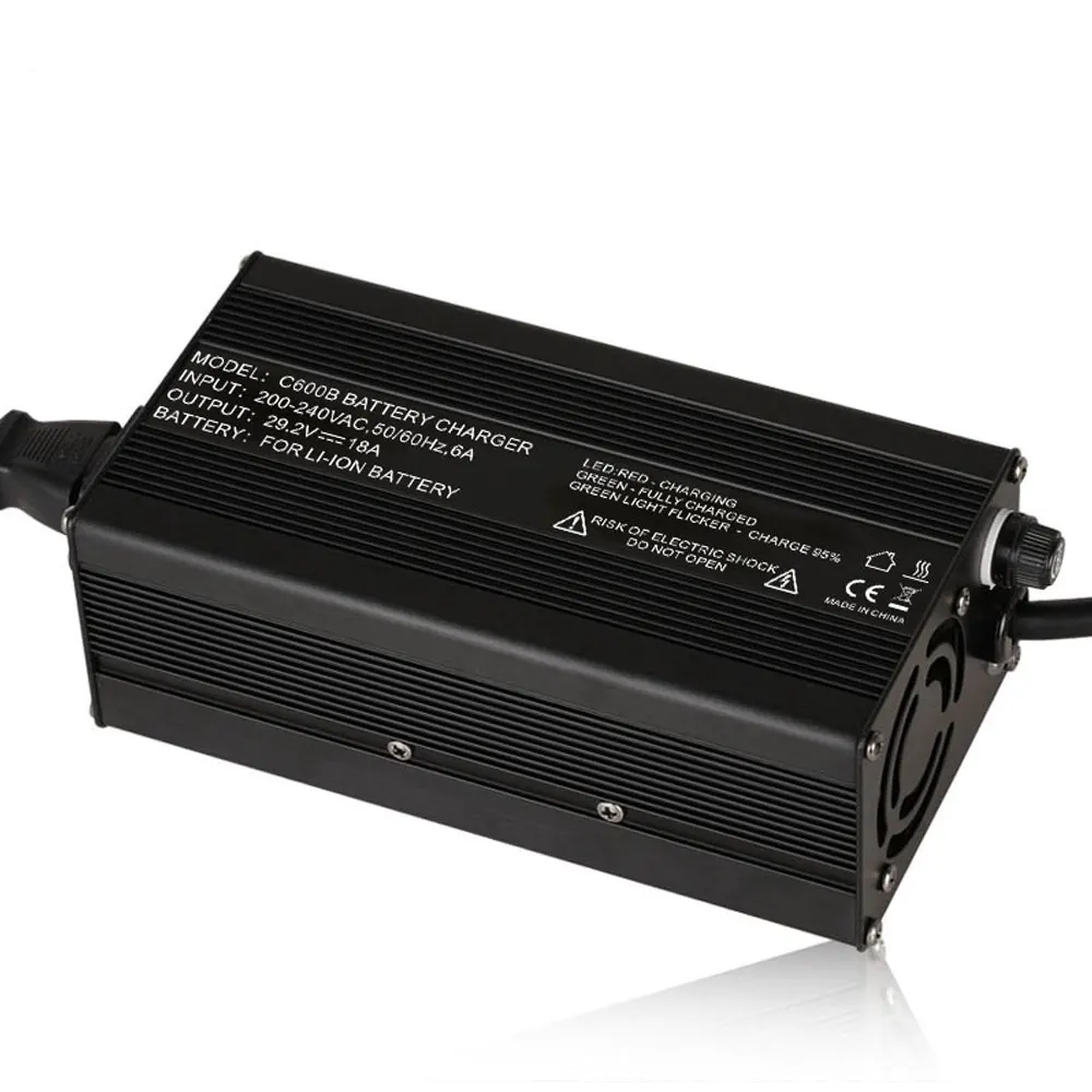 

12v lifepo4 battery charger 4s 14.6v 25a charger ac to dc, Black